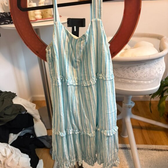 Rails blue and white striped sundress size xs - Picture 1 of 3